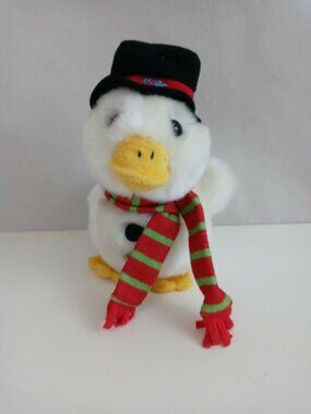 2019 Aflac Talking Christmas Plush 7" Plush Works